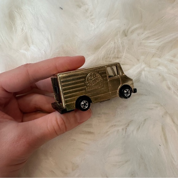 Hot Wheels 20th Anniversary Gold Die-Cast Model Truck - Picture 3 of 8
